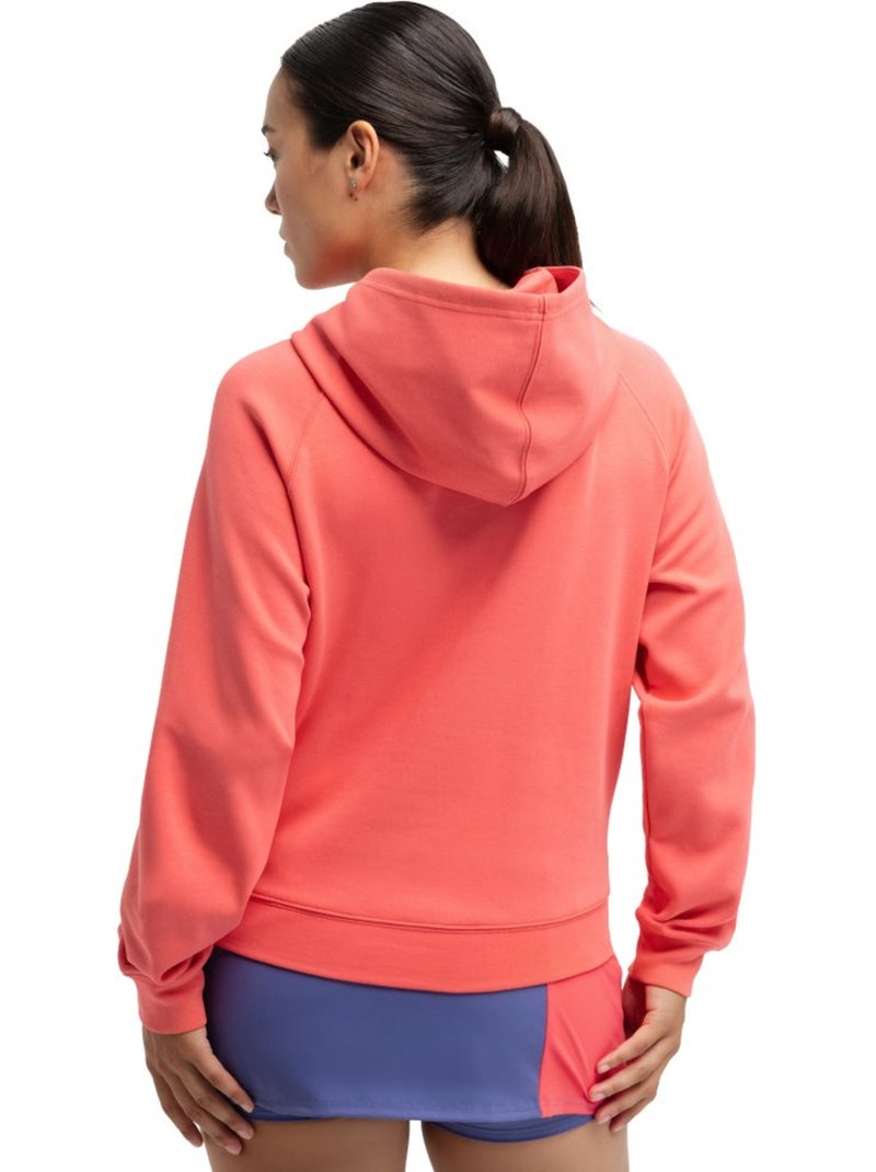 Camisola com capuz de padel mulher Vermelho - Kiabi