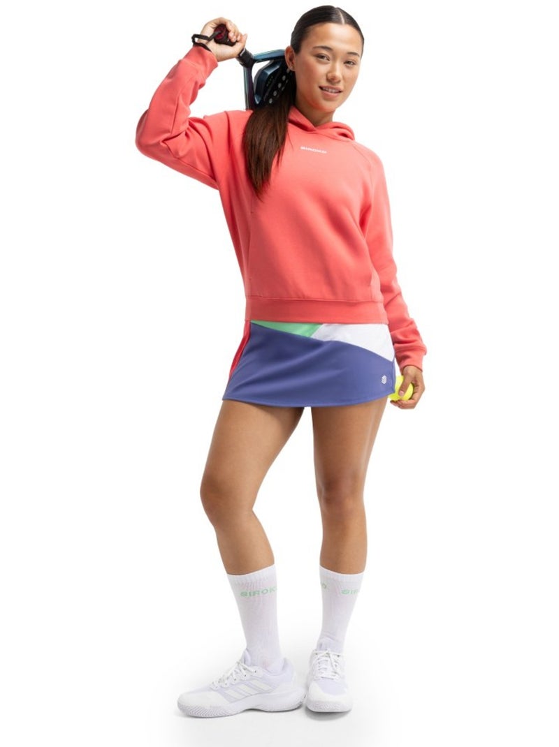 Camisola com capuz de padel mulher Vermelho - Kiabi