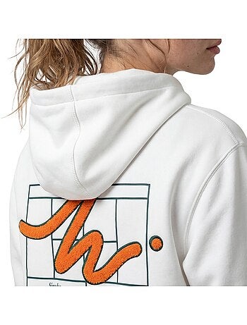 Camisola com capuz de ténis mulher