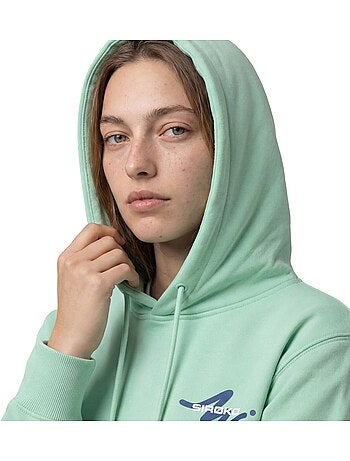 Camisola com capuz de ténis mulher