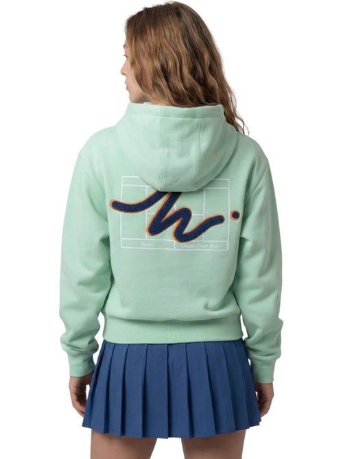 Camisola com capuz de ténis mulher - Kiabi