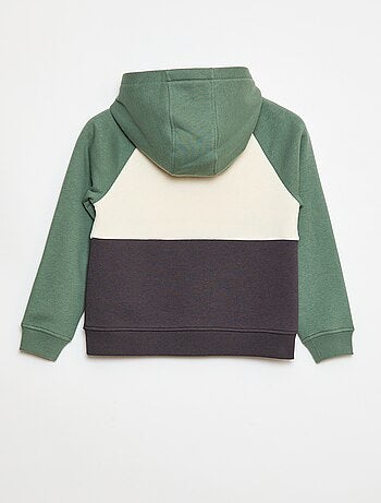 Camisola com capuz e bolso com aba - So Easy