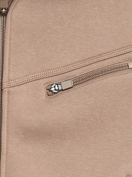 Camisola com capuz em moletom - Kiabi