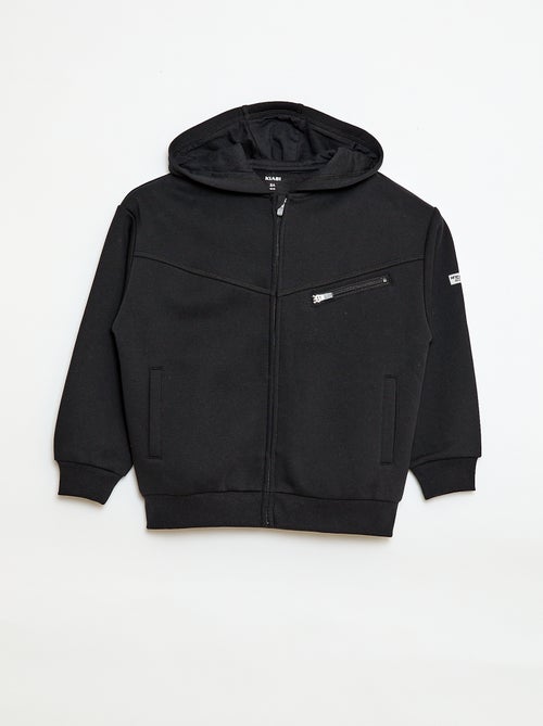 Camisola com capuz em moletom - Kiabi