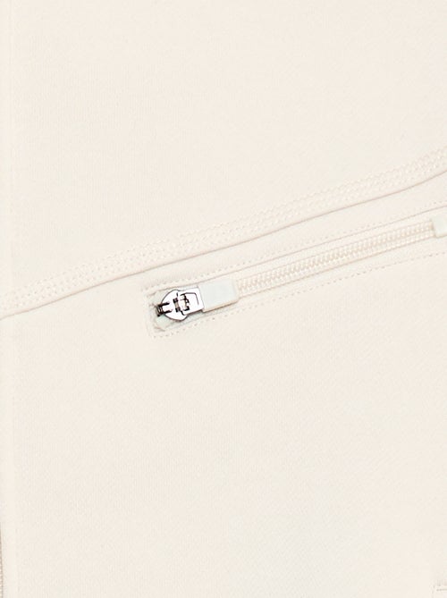 Camisola com capuz em moletom - Kiabi