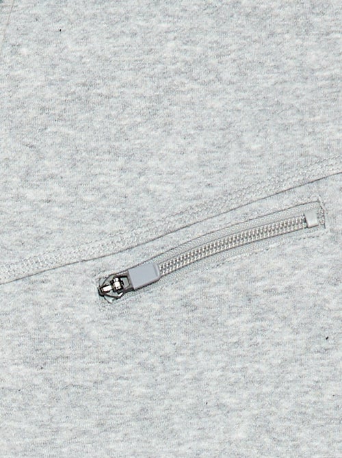 Camisola com capuz em moletom - Kiabi