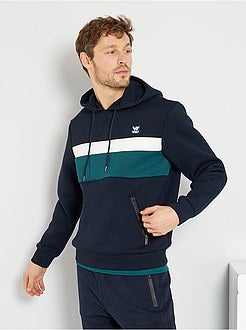 Camisola com capuz em neopreno - Kiabi