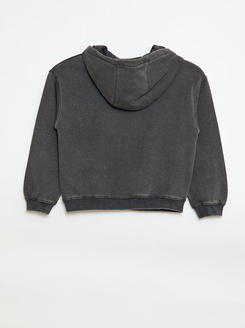 Camisola com capuz estampada 'Marie' - Kiabi