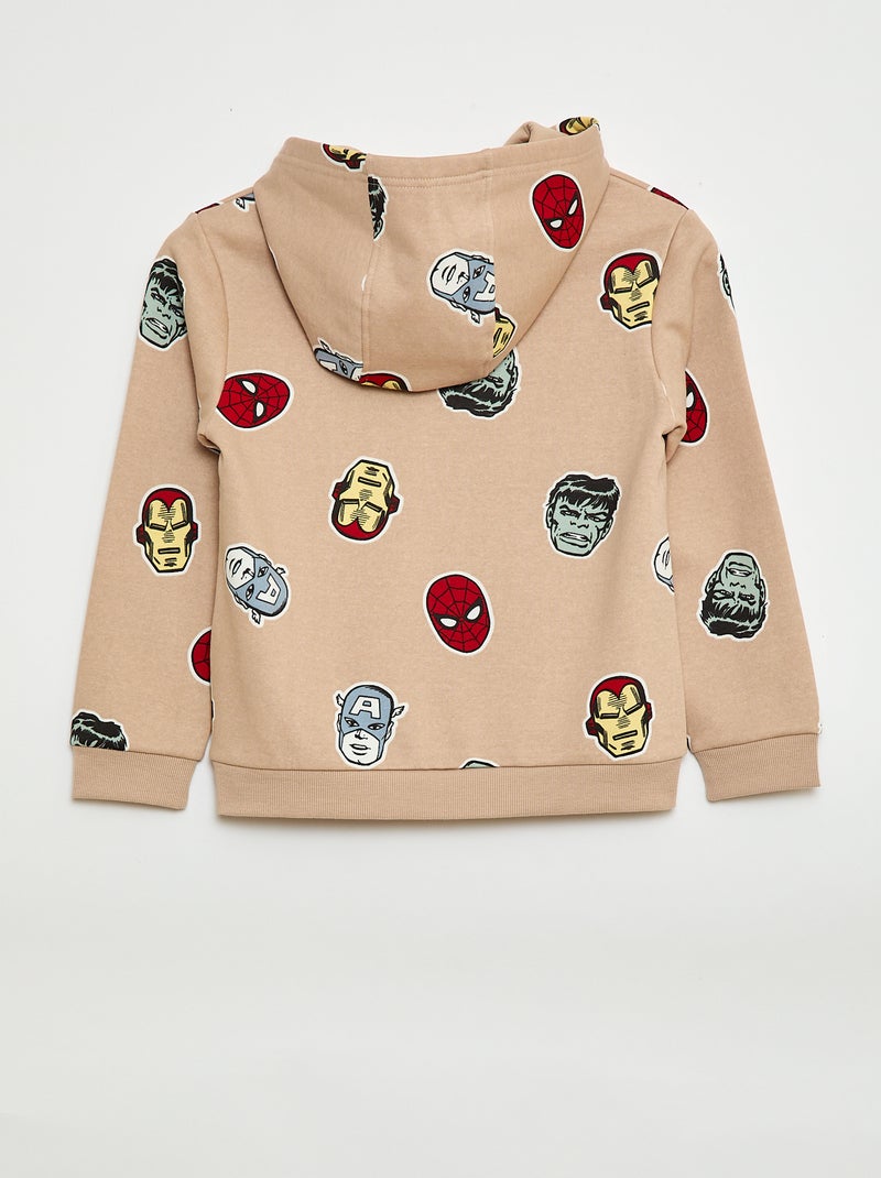Camisola com capuz 'Marvel' 'Avengers' Bege - Kiabi