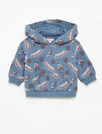 Camisola com capuz 'Marvel' ' Homem-Aranha em algodão