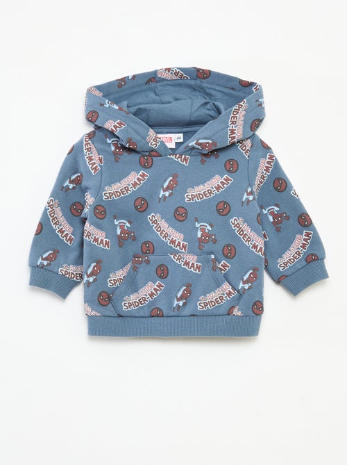 Camisola com capuz 'Marvel' ' Homem-Aranha em algodão - Kiabi