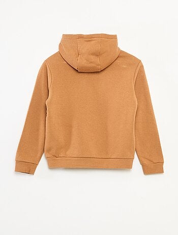 Camisola com capuz 'Naruto' em polar de algodão