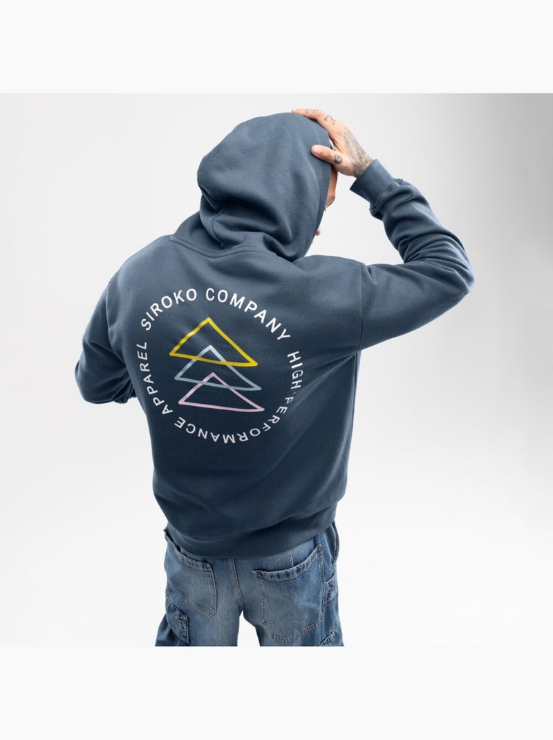 Camisola com capuz para homem Azul - Kiabi