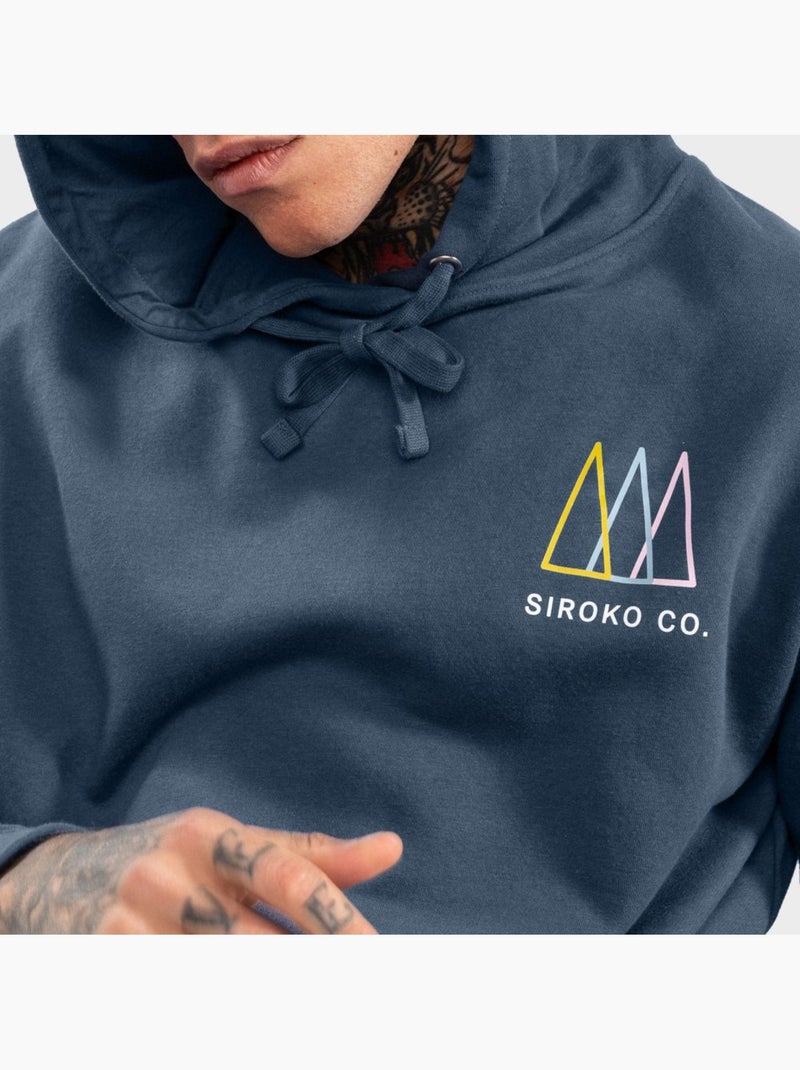 Camisola com capuz para homem Azul - Kiabi
