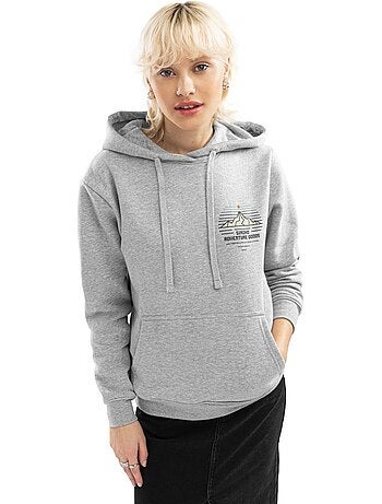 Camisola com capuz para mulher