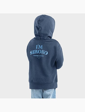 Camisola com capuz para rapaz
