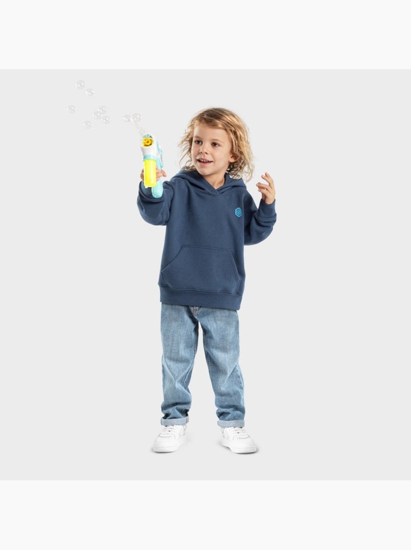Camisola com capuz para rapaz Azul - Kiabi