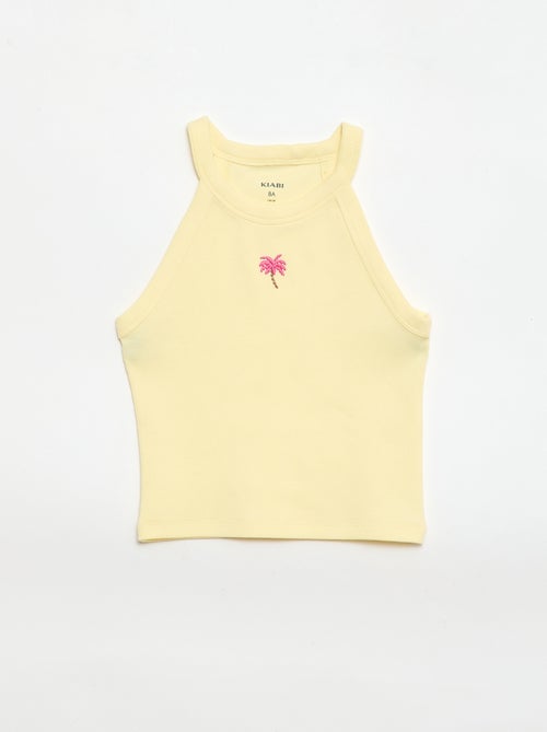 Camisola com cavas americanas - Kiabi