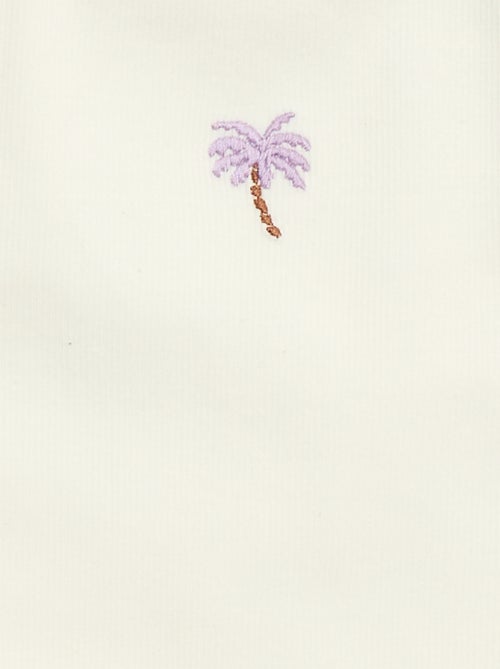 Camisola com cavas americanas - Kiabi