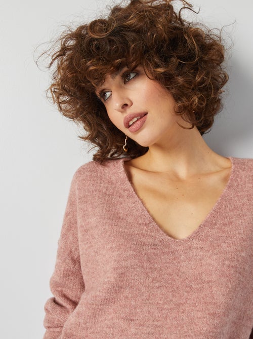 Camisola com cavas caídas - Kiabi