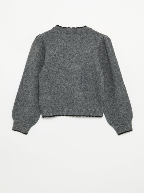 Camisola com 'Corações' à frente - Kiabi