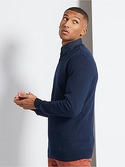 Camisola com decote em V de conceção ecológica - Kiabi