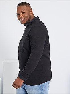 Camisola com decote em V de conceção ecológica - Kiabi