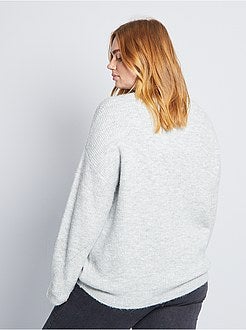 Camisola com detalhe ajurado - Kiabi