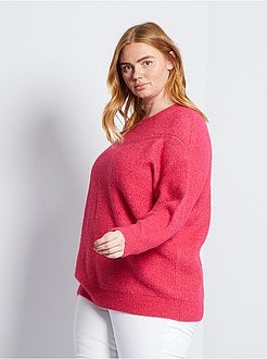 Camisola com detalhe ajurado - Kiabi