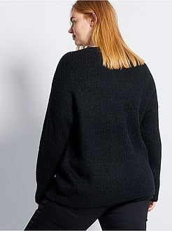 Camisola com detalhe ajurado - Kiabi