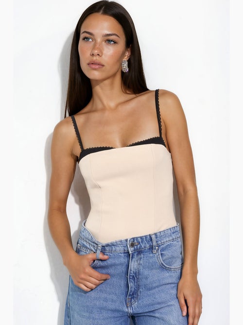 Camisola com detalhes contrastantes hiccup - Kiabi