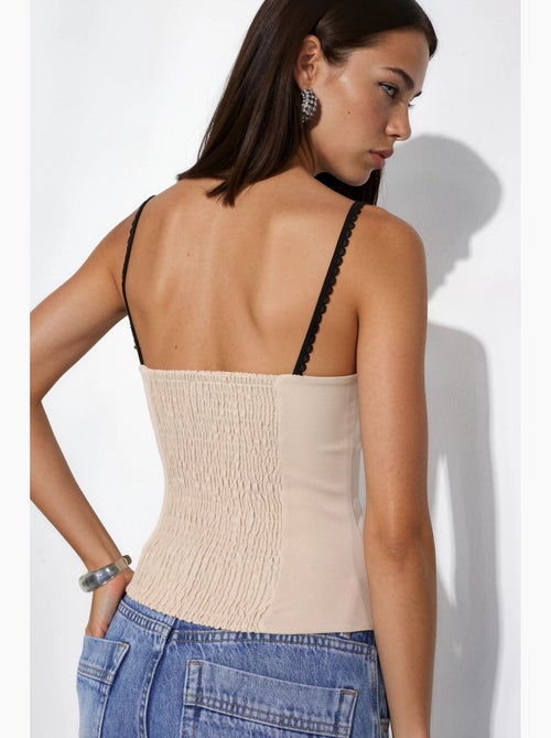 Camisola com detalhes contrastantes hiccup - Kiabi