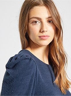 Camisola com efeito polar - Kiabi