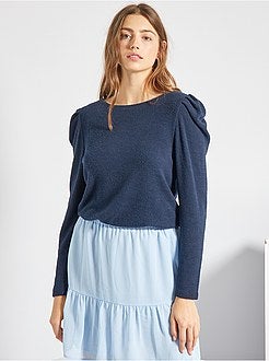 Camisola com efeito polar - Kiabi