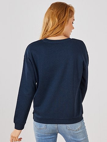 Camisola com estampado à frente - Kiabi