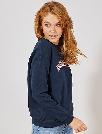 Camisola com estampado à frente - Kiabi