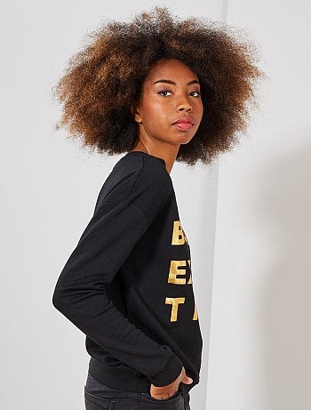 Camisola com estampado à frente - Kiabi