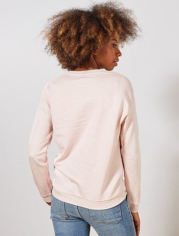 Camisola com estampado à frente - Kiabi