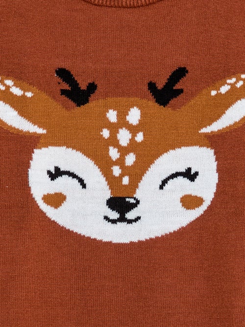 Camisola com estampado 'Cervo' - Kiabi