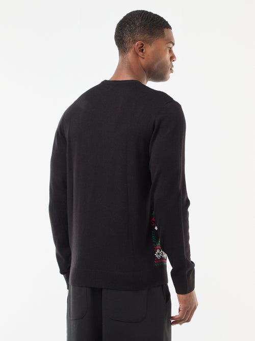 Camisola com estampado de Natal - Kiabi