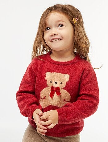 Camisola com estampado de Natal