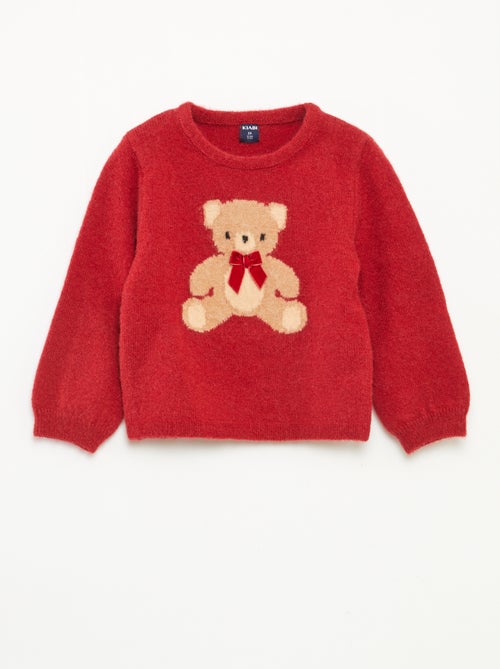 Camisola com estampado de Natal - Kiabi