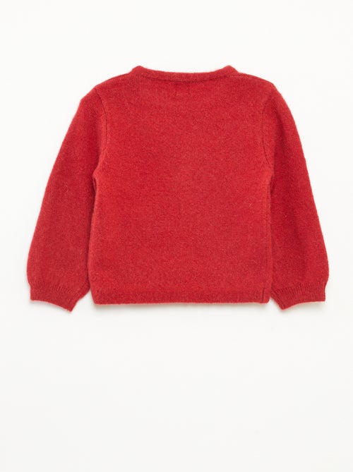 Camisola com estampado de Natal - Kiabi