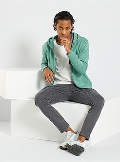 Camisola com fecho de conceção ecológica - Kiabi