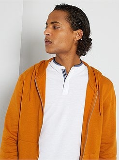 Camisola com fecho de conceção ecológica - Kiabi