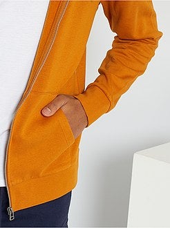 Camisola com fecho de conceção ecológica - Kiabi