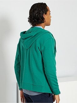 Camisola com fecho de conceção ecológica - Kiabi