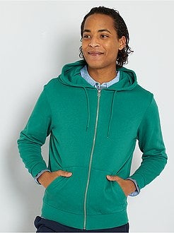 Camisola com fecho de conceção ecológica - Kiabi