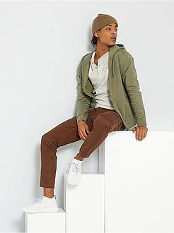 Camisola com fecho de conceção ecológica - Kiabi