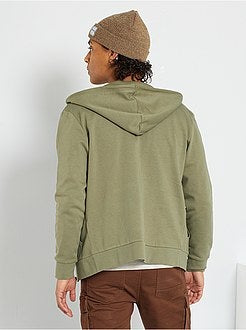 Camisola com fecho de conceção ecológica - Kiabi